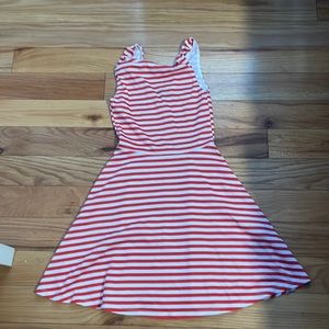 Divided Striped Dress